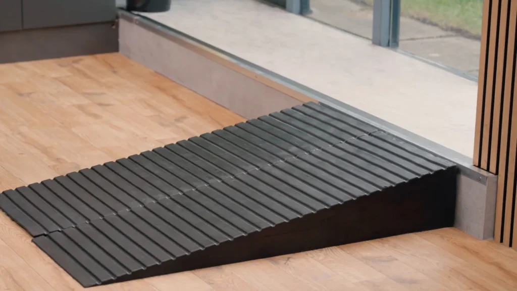 rubber threshold ramp